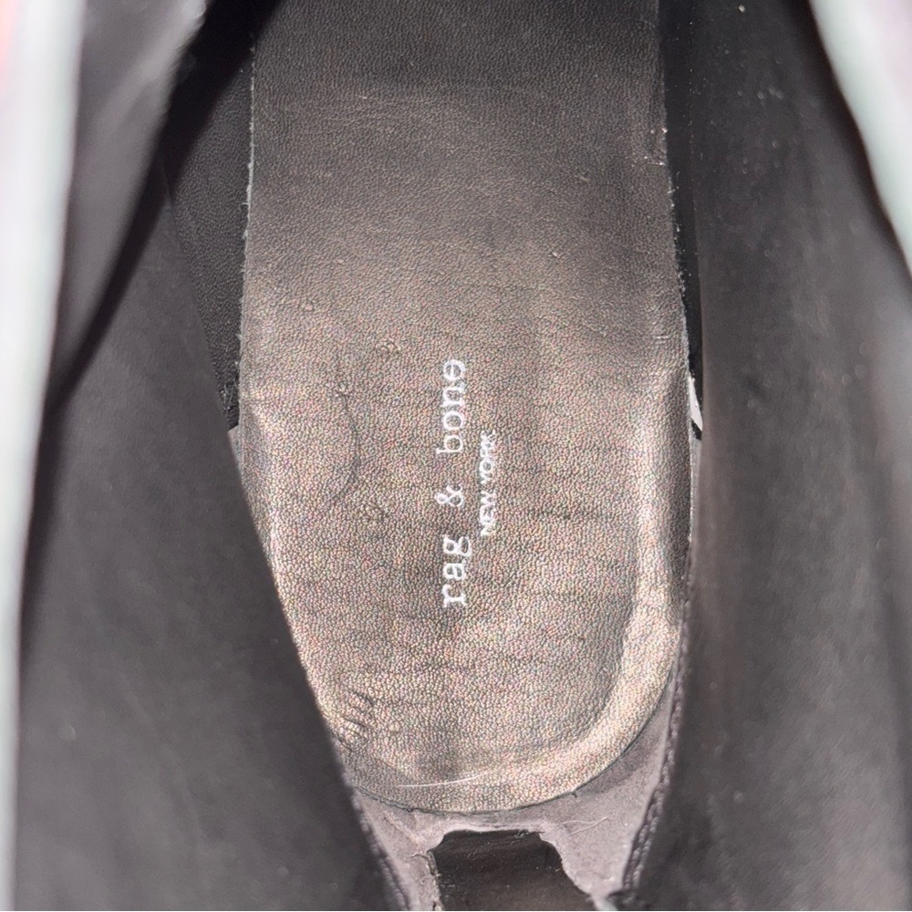 rag & bone Black Bristol Boot – Sz 38 (US 8) (Brand New Condition, With Box) - Picture 7 of 15